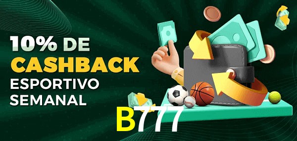 10% de bônus de cashback na B777